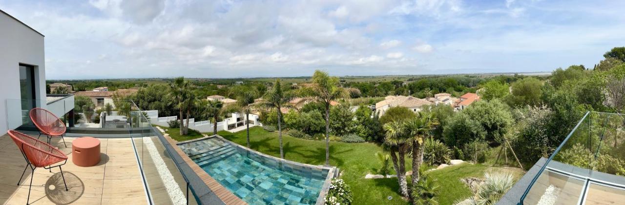 Villa D'Exception Avec Piscine A Debordement - Vue Panoramique Saint-Nazaire  Екстер'єр фото
